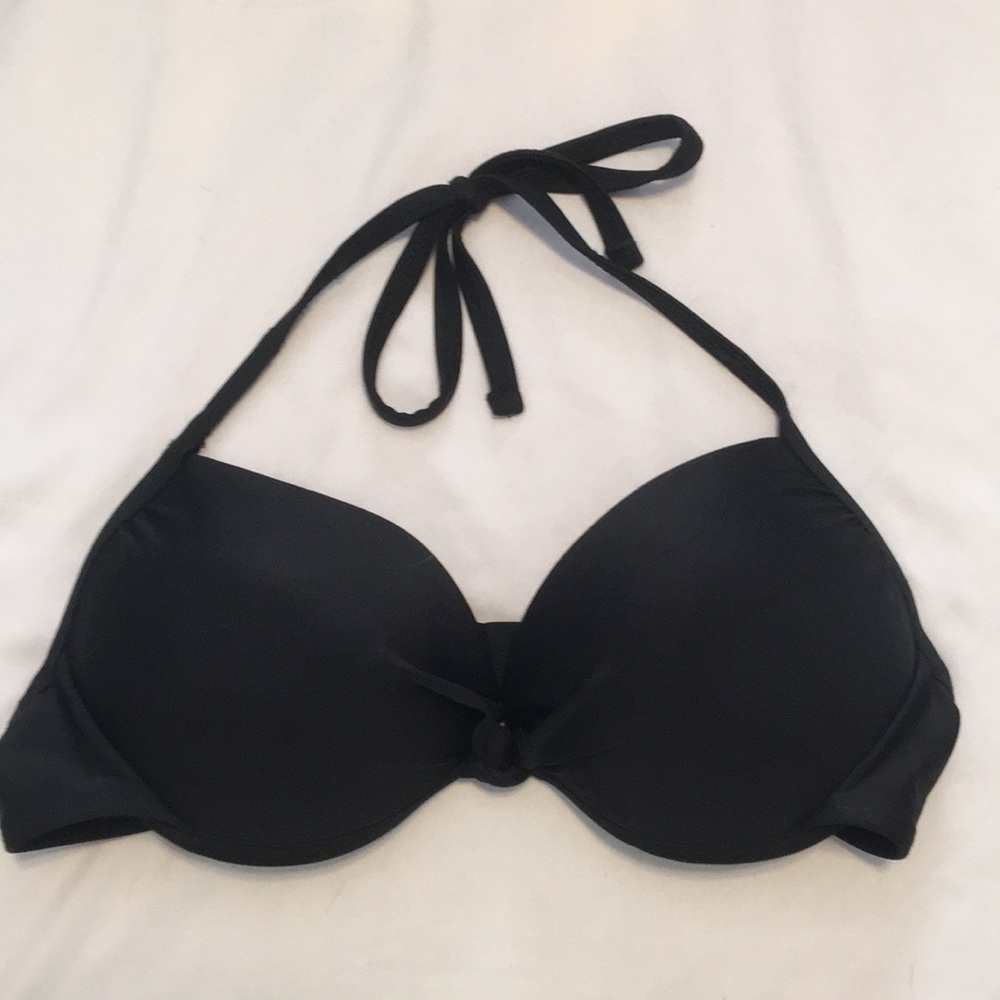 Black swim top